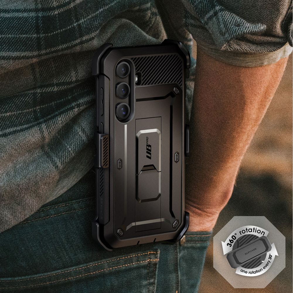 COQUE SUPCASE UNICORN BEETLE PRO 2-SET GALAXY S25+ PLUS NOIR