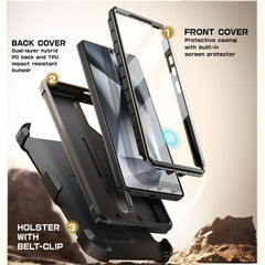 COQUE SUPCASE UNICORN BEETLE PRO 2-SET GALAXY S25 ULTRA NOIR