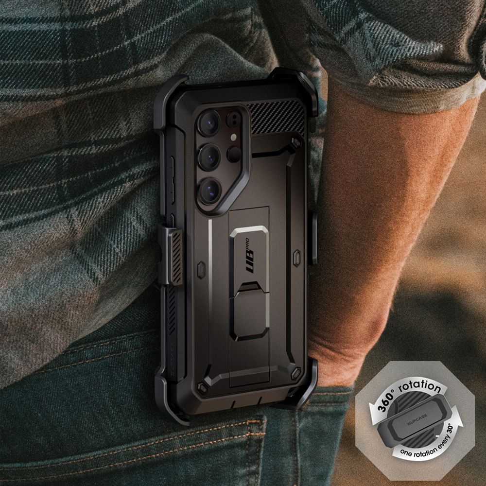 COQUE SUPCASE UNICORN BEETLE PRO 2-SET GALAXY S25 ULTRA NOIR