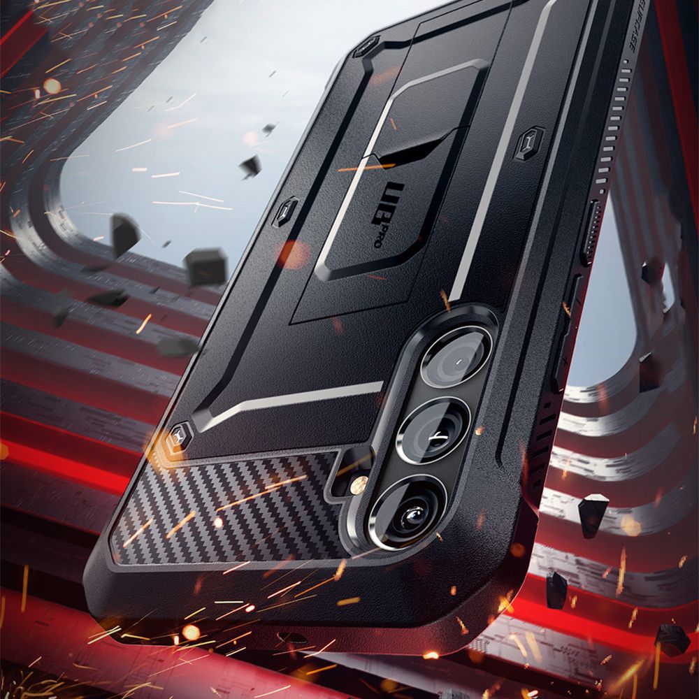 COQUE SUPCASE UNICORN BEETLE PRO GALAXY S24 FE NOIRE