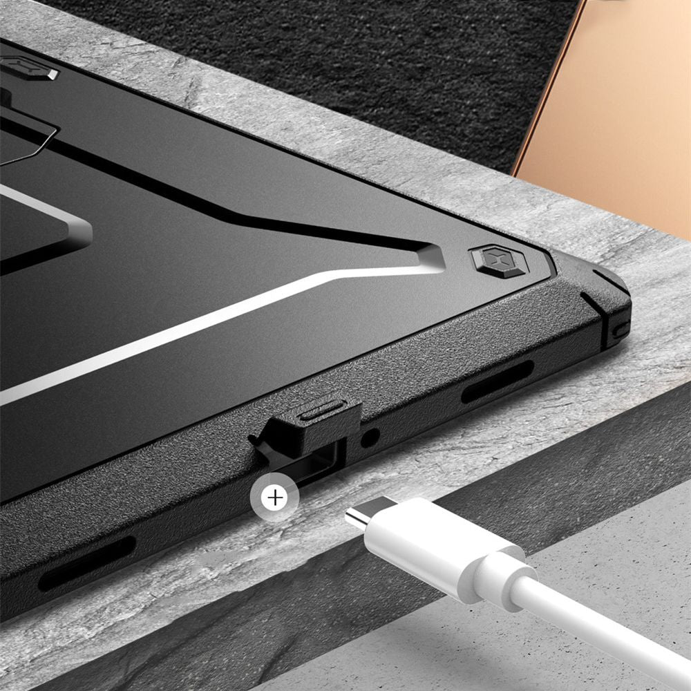 COUVERTURE / ÉTUI POUR SAMSUNG GALAXY TAB A9+ PLUS 11.0 X210 / X215 / X216 SUPCASE UNICORN BEETLE PRO NOIR