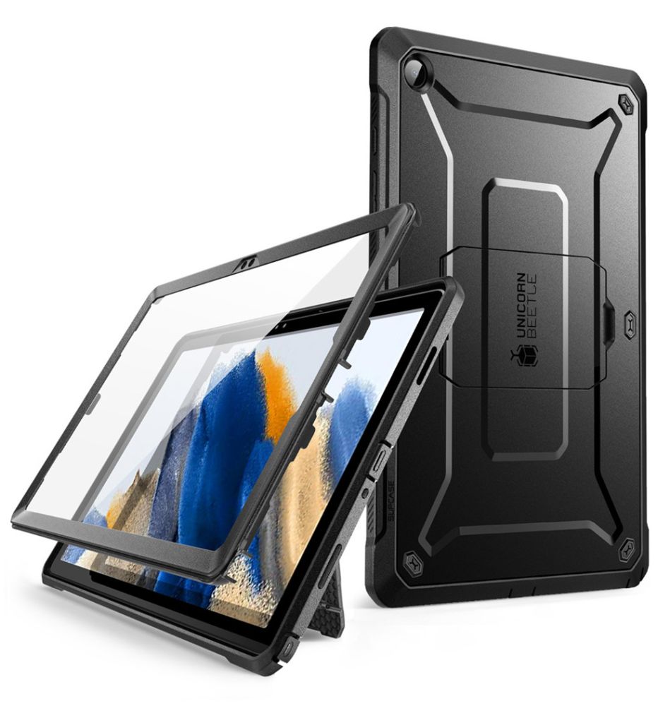 COUVERTURE / ÉTUI POUR SAMSUNG GALAXY TAB A9+ PLUS 11.0 X210 / X215 / X216 SUPCASE UNICORN BEETLE PRO NOIR