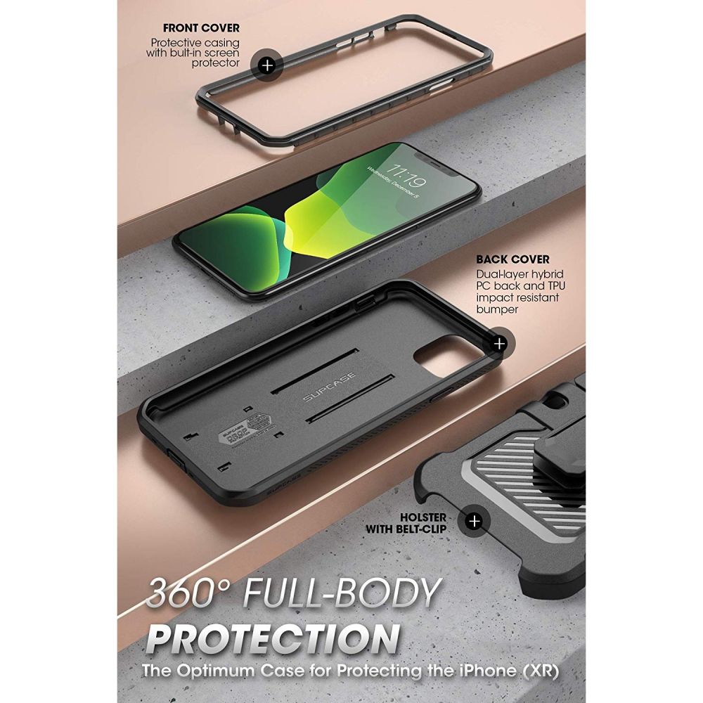 COQUE SUPCASE UNICORN BEETLE PRO IPHONE 11 NOIRE