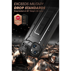 COQUE SUPCASE UNICORN BEETLE PRO IPHONE 13 / 14 NOIRE