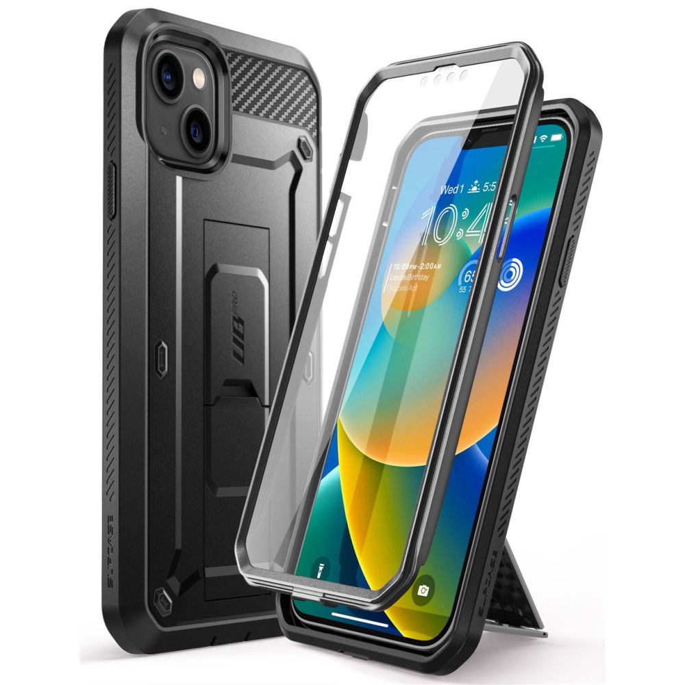 COQUE SUPCASE UNICORN BEETLE PRO IPHONE 13 / 14 NOIRE