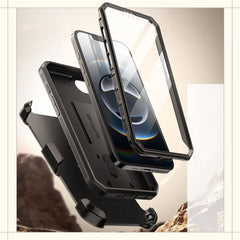 COQUE SUPCASE UNICORN BEETLE PRO IPHONE 16E NOIRE