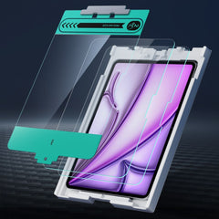 2X VERRE TREMPÉ POUR IPAD AIR 13 2024 ESR VERRE TREMPÉ 2-PACK TRANSPARENT