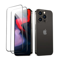VERRE TREMPÉ ESR 2-PACK IPHONE 15 PRO NOIR