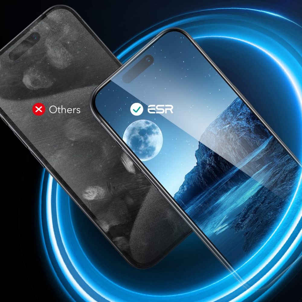 VERRE TEMPERÉ ESR 2-PACK IPHONE 16 PRO MAX TRANSPARENT