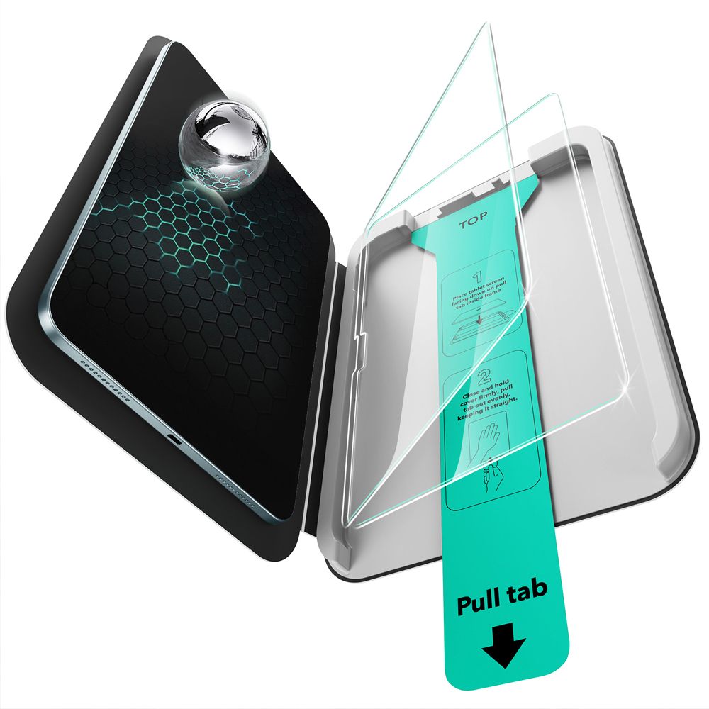 VERRE TEMPERÉ ESR ULTRAFIT 2-PACK IPAD AIR 13” 1 / 2 / 2024-2025 TRANSPARENT