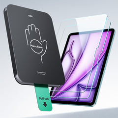 VERRE TEMPERÉ ESR ULTRAFIT 2-PACK IPAD AIR 13” 1 / 2 / 2024-2025 TRANSPARENT