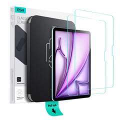 VERRE TEMPERÉ ESR ULTRAFIT 2-PACK IPAD AIR 13” 1 / 2 / 2024-2025 TRANSPARENT