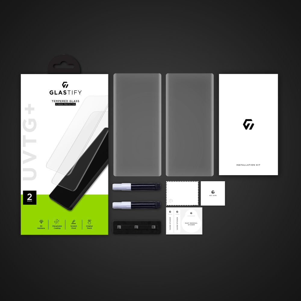 VERRE FEUILLETÉ GLASTIFY UVTG+ 2-PACK GALAXY S23 ULTRA CLARITY