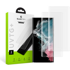 VERRE FEUILLETÉ GLASTIFY UVTG+ 2-PACK GALAXY S23 ULTRA CLARITY