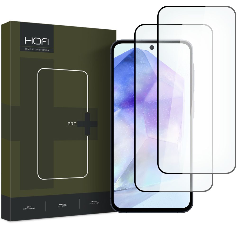 VERRE TEMPERÉ HOFI HOFI GLASS PRO+ 2-PACK GALAXY A35 / A55 5G NOIR