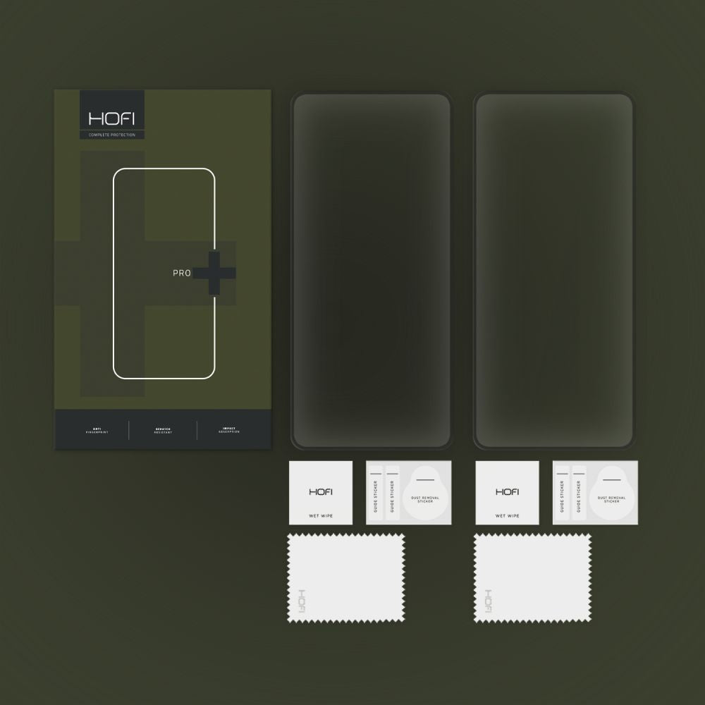 2X VERRE TEMPERÉ HOFI GLASS PRO+ 2-PACK GALAXY M55 5G NOIR