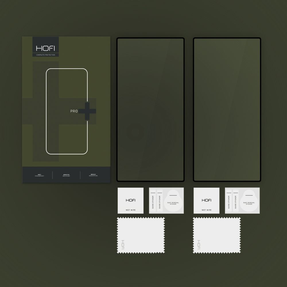 VERRE FEUILLETÉ HOFI GLASS PRO+ 2-PACK GALAXY S25 ULTRA NOIR