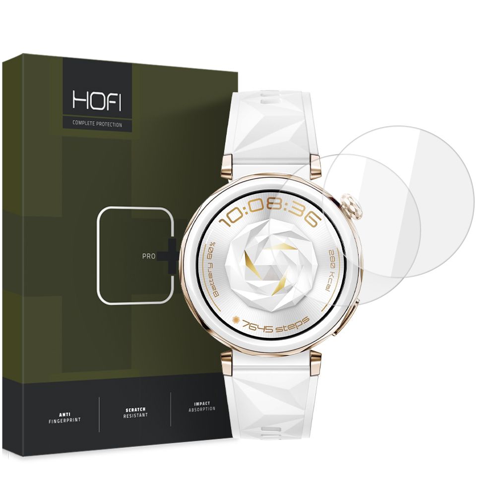VERRE TREMPE HOFI GLASS PRO+ 2-PACK HUAWEI WATCH GT 5 PRO (42 MM) TRANSPARENT