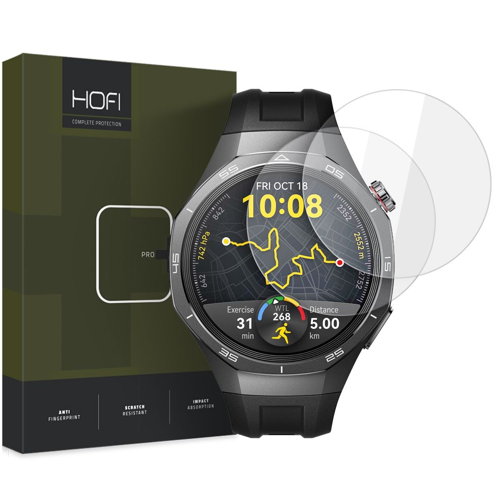 VERRE TREMPE HOFI GLASS PRO+ 2-PACK HUAWEI WATCH GT 5 PRO (46 MM) TRANSPARENT