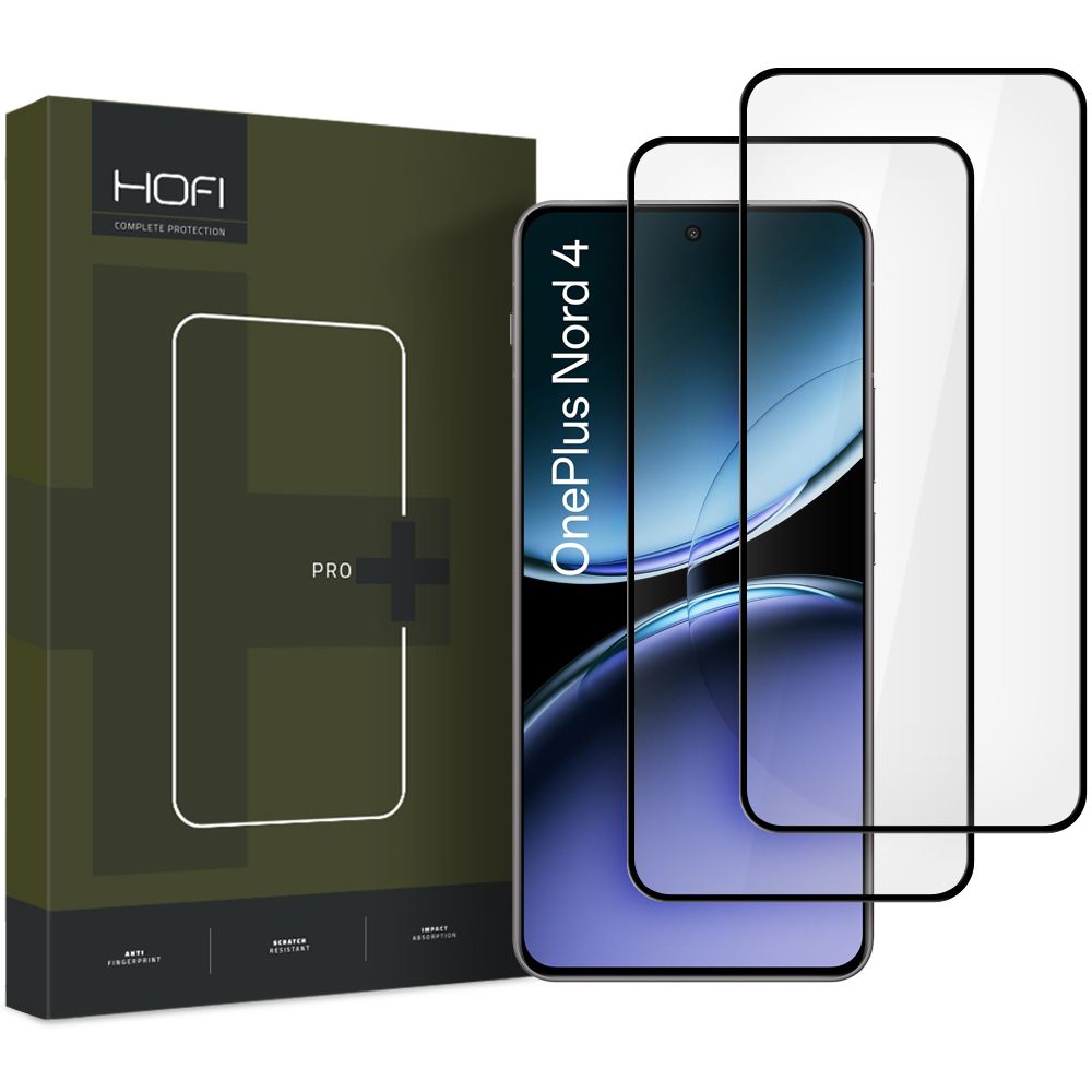 VERRE TREMPÉ HOFI GLASS PRO+ 2-PACK ONEPLUS NORD 4 NOIR