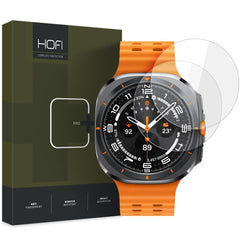 2X VERRE TEMPERÉ POUR SAMSUNG GALAXY WATCH ULTRA (47 MM) HOFI GLASS PRO+ 2-PACK TRANSPARENT