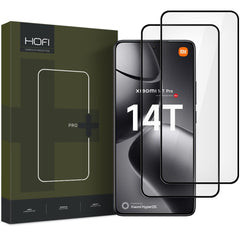 VERRE TREMPE HOFI GLASS PRO+ 2-PACK XIAOMI 14T / 14T PRO NOIR