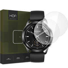 2X VERRE TEMPERÉ HOFI GLASS PRO+ 2-PACK XIAOMI WATCH S3 TRANSPARENT