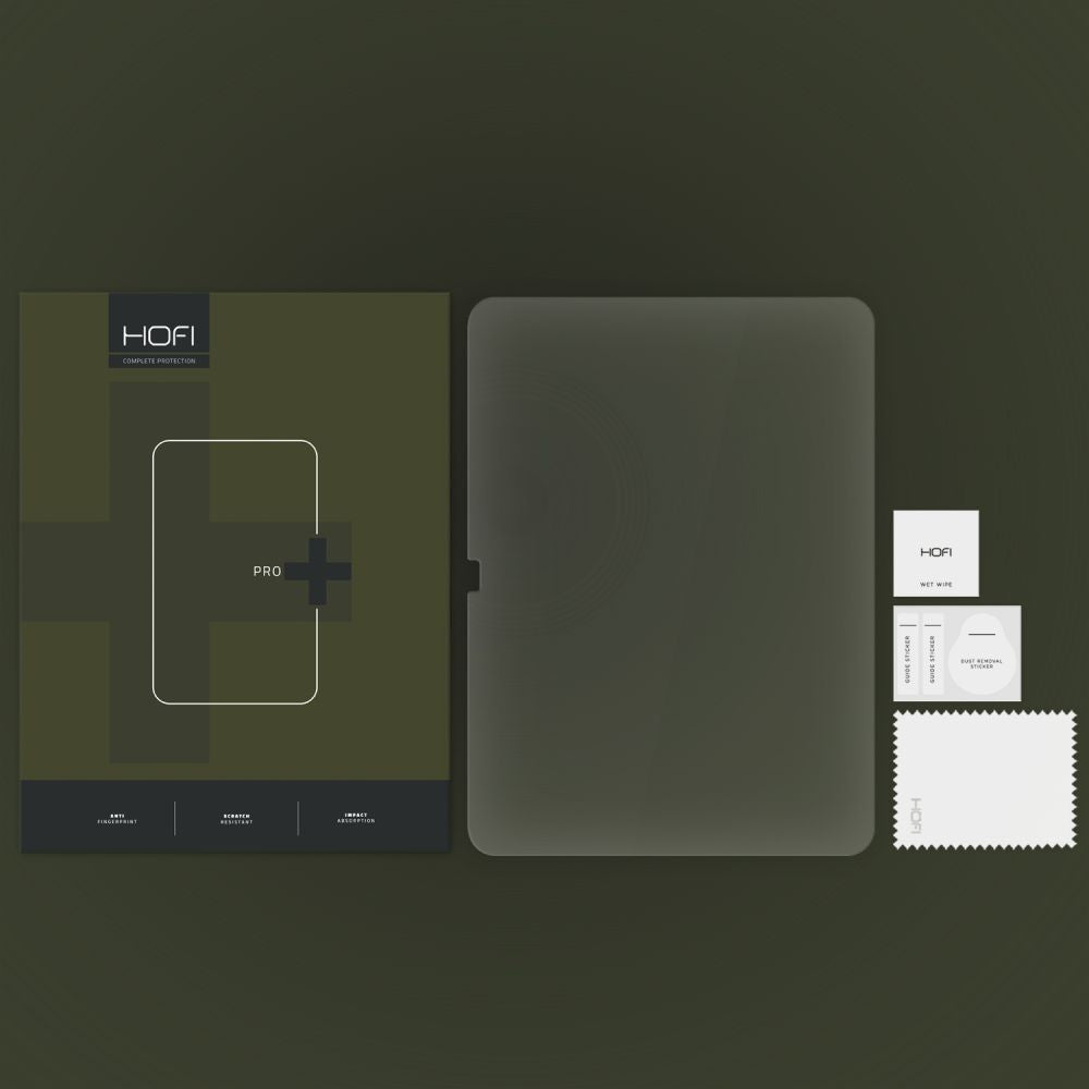 VERRE TREMPE HOFI GLASS PRO+ IPAD AIR 10.9 6 / 2024 TRANSPARENT
