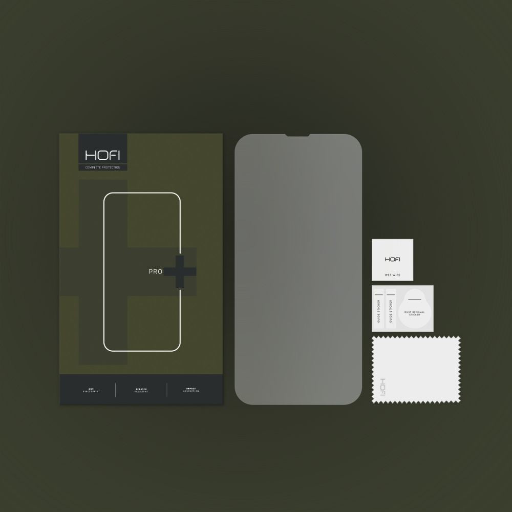 VERRE TREMPÉ HOFI GLASS PRO+ 13 / 13 PRO / 14 / 16E TRANSPARENT