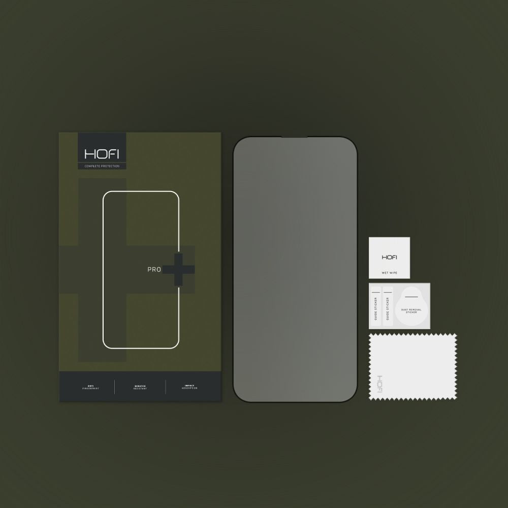 VERRE TREMPÉ HOFI GLASS PRO+ IPHONE 14 PRO MAX NOIR