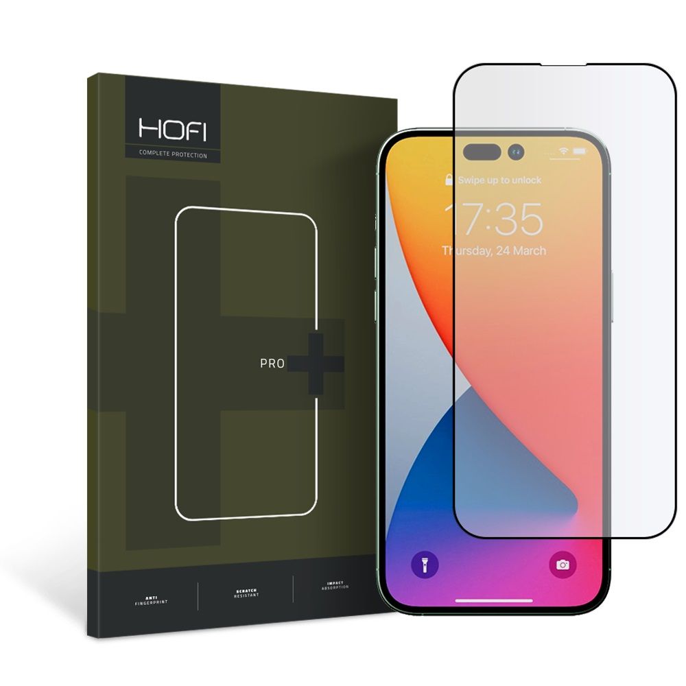 VERRE TREMPÉ HOFI GLASS PRO+ IPHONE 14 PRO MAX NOIR