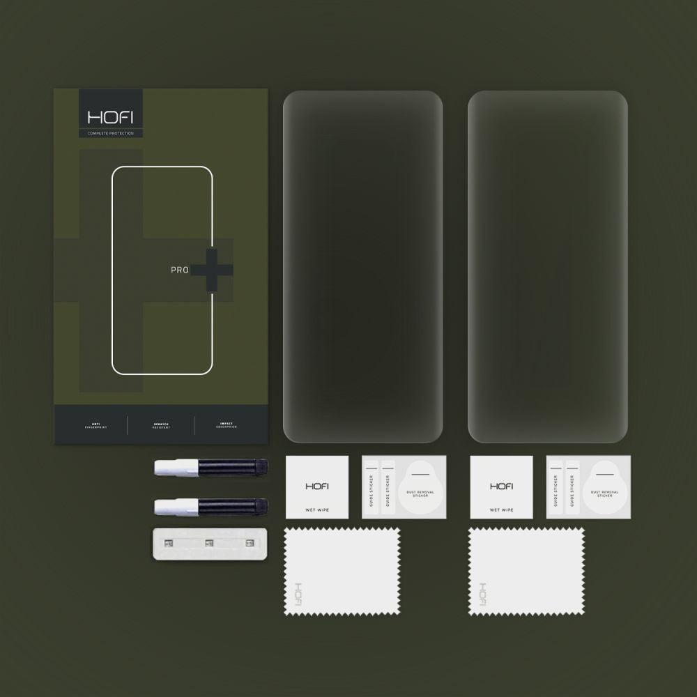 2X VERRE TEMPERÉ HOFI UV GLASS PRO+ 2-PACK MOTOROLA EDGE 50 FUSION / EDGE 50 PRO 5G TRANSPARENT