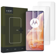 2X VERRE UV RENFORCÉ POUR MOTOROLA MOTO G85 5G HOFI 2-PACK VERRE UV PRO+ TRANSPARENT
