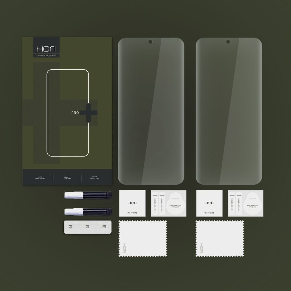 VERRE TREMPÉ HOFI UV GLASS PRO+ 2-PACK XIAOMI REDMI NOTE 13 PRO+ PLUS 5G TRANSPARENT