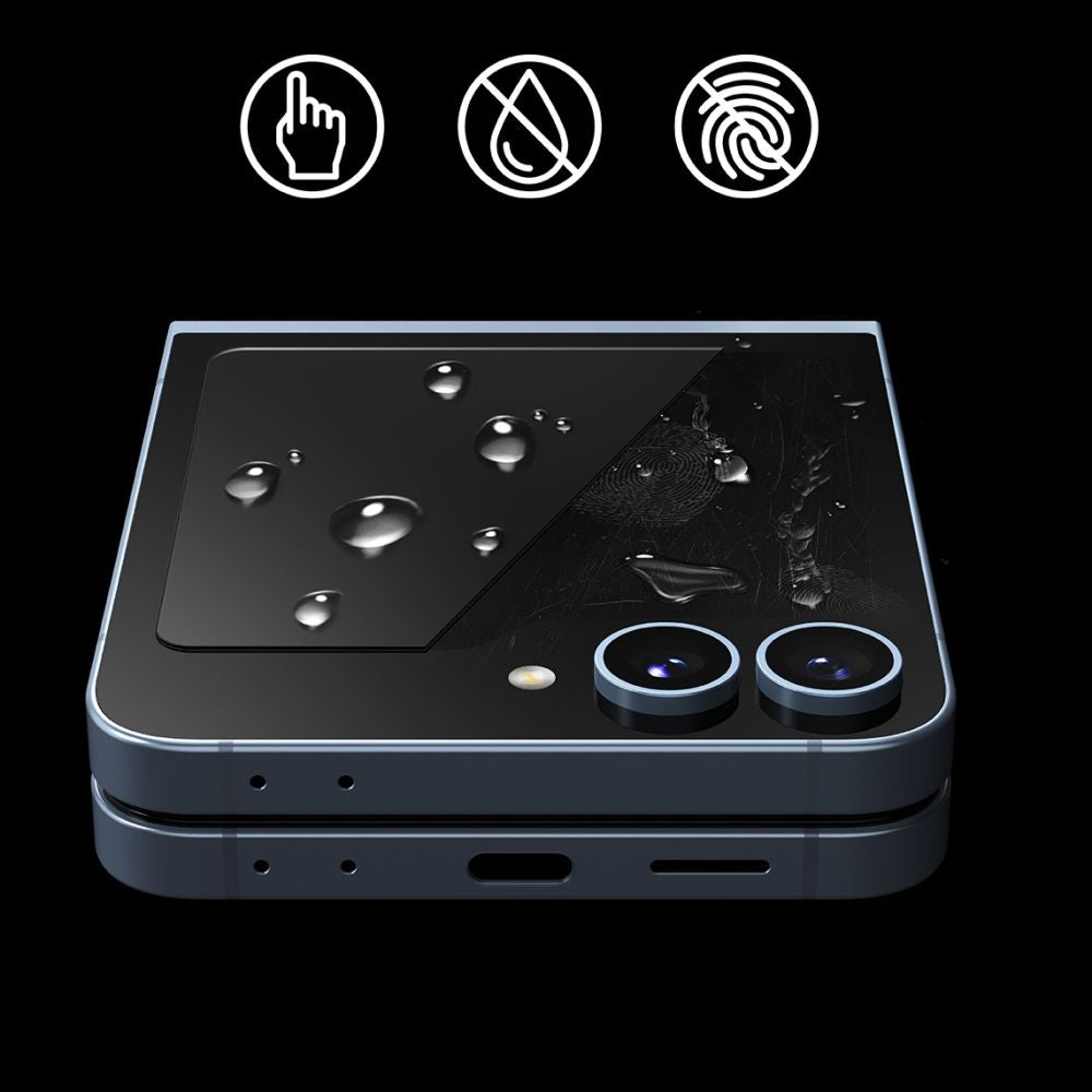 2X VERRE TEMPERÉ POUR SAMSUNG GALAXY Z FLIP 6 COUVERTURE RINGKE ÉCRAN 2-PACK TRANSPARENT