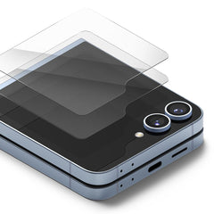 2X VERRE TEMPERÉ POUR SAMSUNG GALAXY Z FLIP 6 COUVERTURE RINGKE ÉCRAN 2-PACK TRANSPARENT