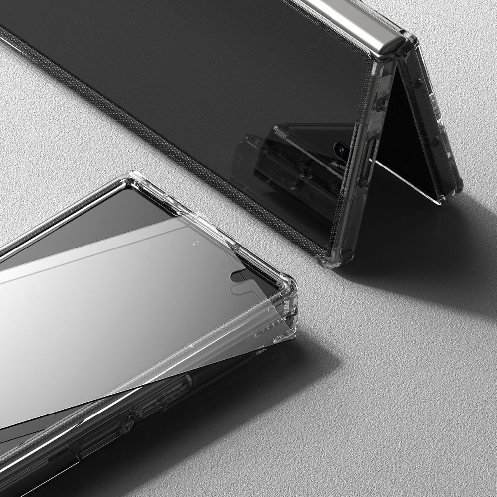 Verre trempé 2X pour Samsung Galaxy Z Fold 6, verre trempé Ringke, protection d'écran, pack de 2, transparent.