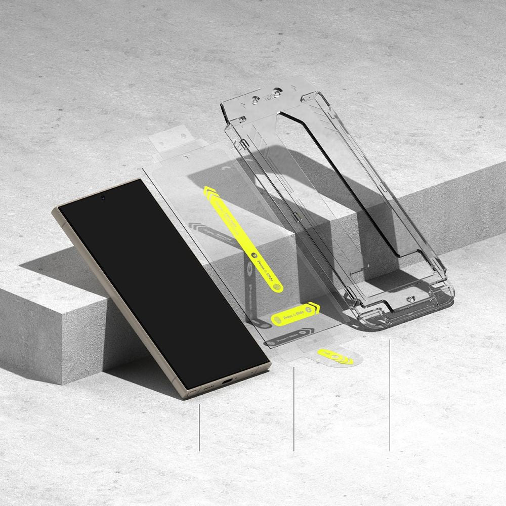 2X VERRE TEMPERÉ RINGKE EASY SLIDE 2-PACK GALAXY S24 ULTRA CLAIR