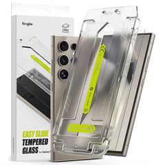 2X VERRE TEMPERÉ RINGKE EASY SLIDE 2-PACK GALAXY S24 ULTRA CLAIR