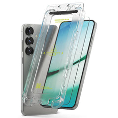 VERRE TEMPERÉ RINGKE EASY SLIDE 2-PACK GALAXY S25+ PLUS TRANSPARENT