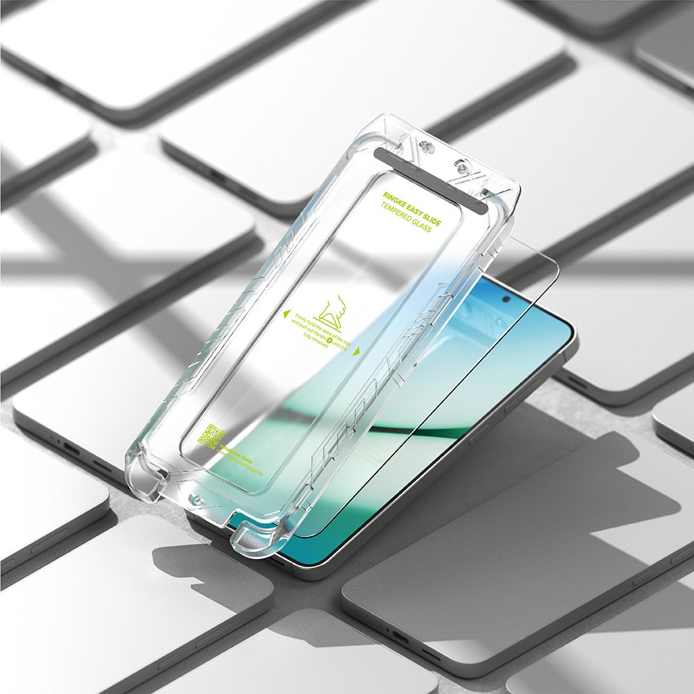 VERRE TEMPERÉ RINGKE EASY SLIDE 2-PACK GALAXY S25+ PLUS TRANSPARENT