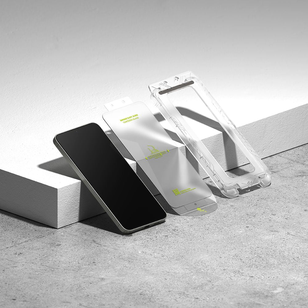 VERRE TEMPERÉ RINGKE EASY SLIDE 2-PACK GALAXY S25+ PLUS TRANSPARENT