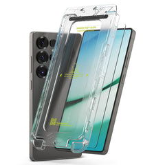 VERRE TEMPERÉ RINGKE EASY SLIDE 2-PACK GALAXY S25 ULTRA CLARITY