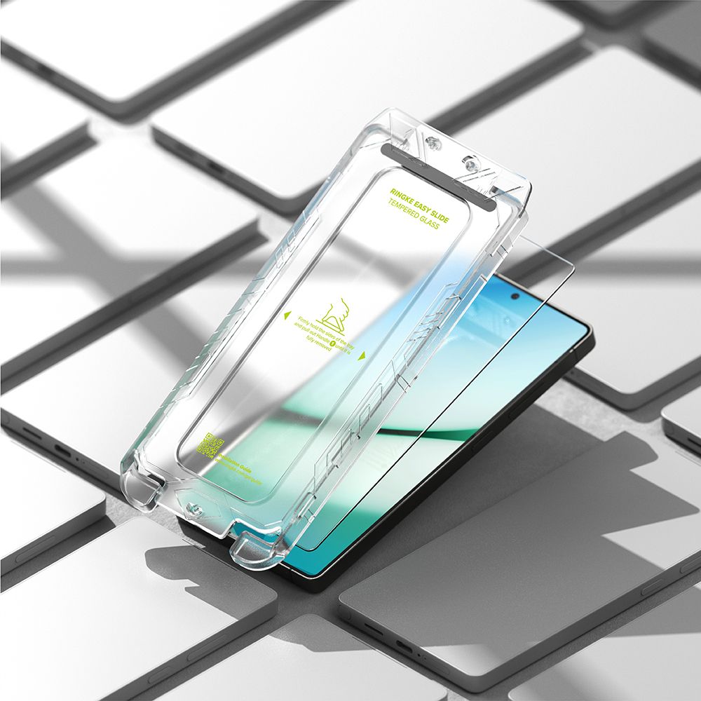 VERRE TEMPERÉ RINGKE EASY SLIDE 2-PACK GALAXY S25 ULTRA CLARITY