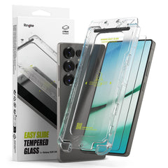 VERRE TEMPERÉ RINGKE EASY SLIDE 2-PACK GALAXY S25 ULTRA CLARITY