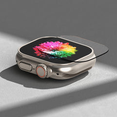 VERRE TREMPÉ RINGKE EASY SLIDE APPLE WATCH ULTRA 1 / 2 (49 MM) TRANSPARENT