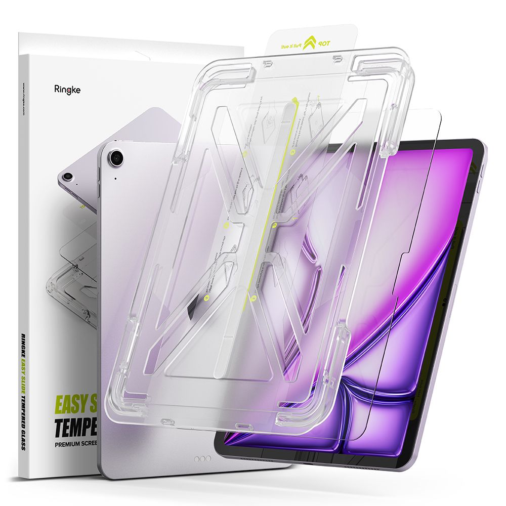 VERRE TREMPE POUR IPAD AIR 13 2024 RINGKE EASY SLIDE CLEAR