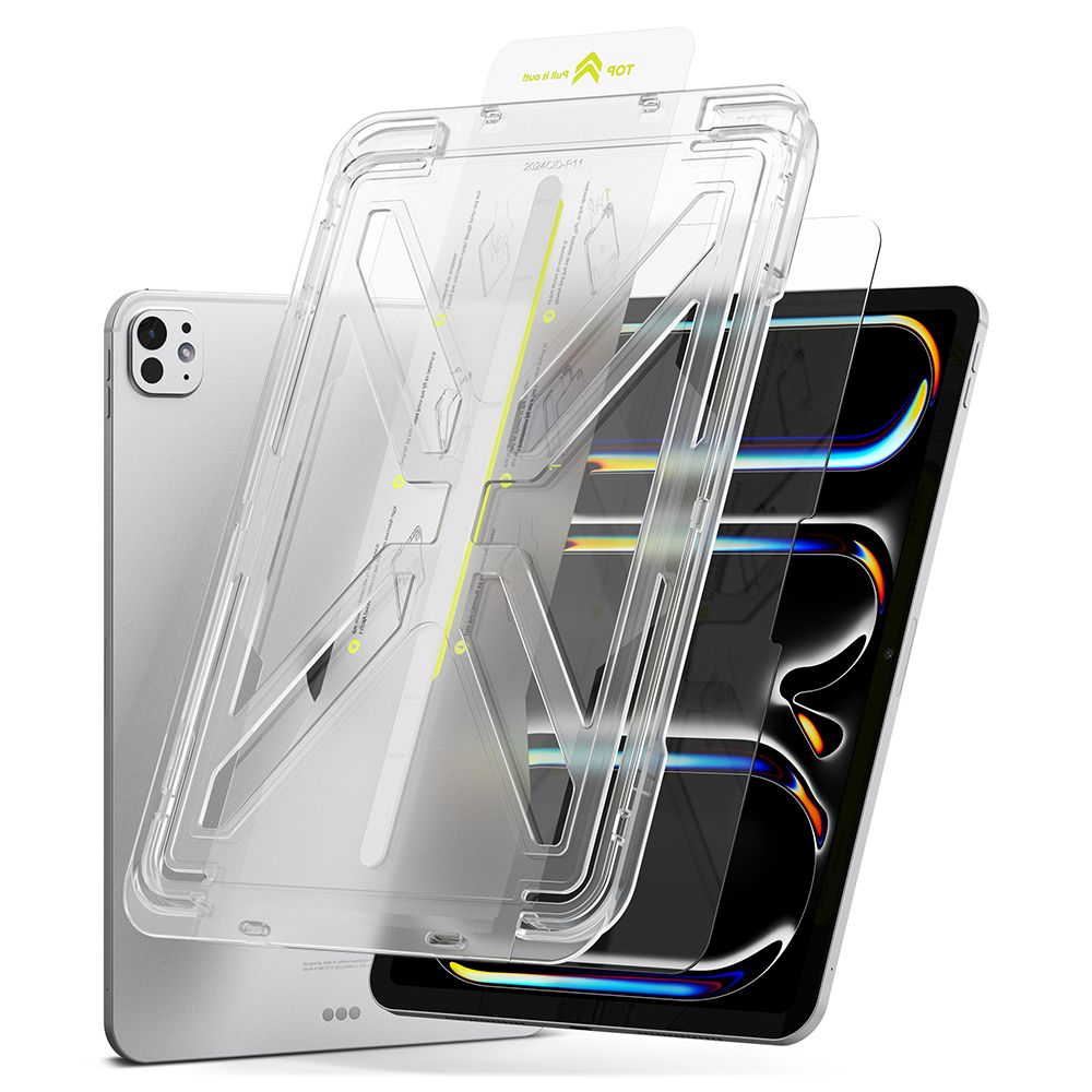 VERRE TREMPE POUR IPAD PRO 11 5 / 2024 RINGKE EASY SLIDE CLEAR