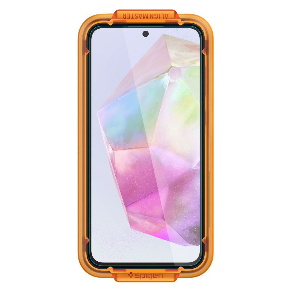 VERRE TREMPE SPIGEN ALM GLAS.TR 2-PACK GALAXY A35 5G TRANSPARENT