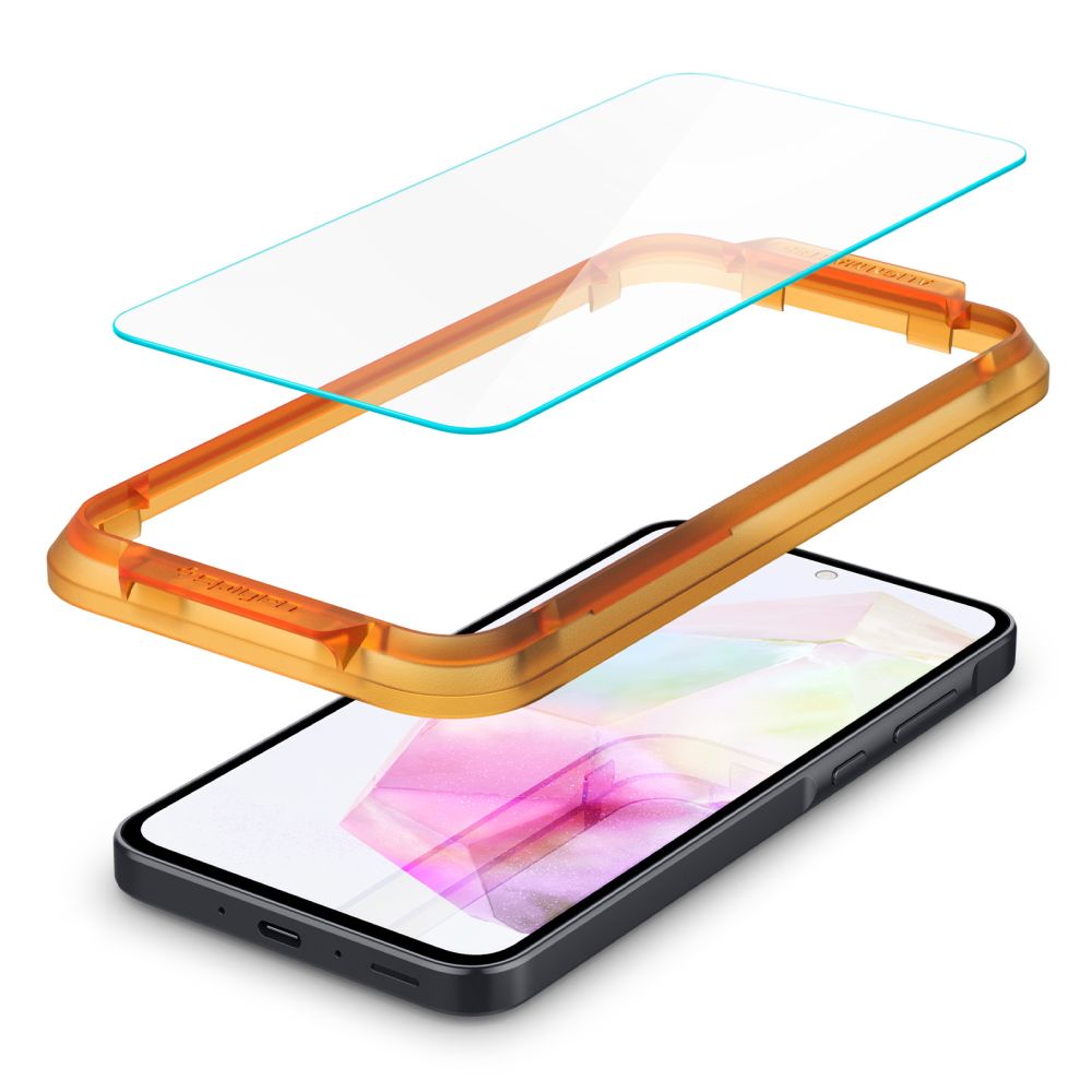 VERRE TREMPE SPIGEN ALM GLAS.TR 2-PACK GALAXY A35 5G TRANSPARENT